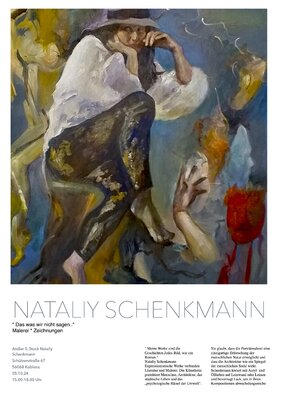Nataliy Schenkmann dans le studio