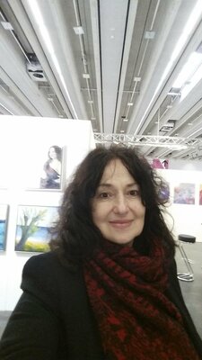 Nataliy Schenkmann dans le studio: Art Innsbruck 2019