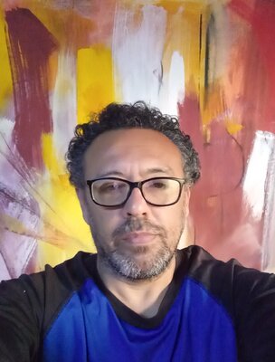 Alejandro Naranjo im Studio