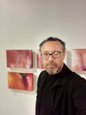 Alejandro Naranjo im Studio: My last pieces from a series called: Past - Present - Future