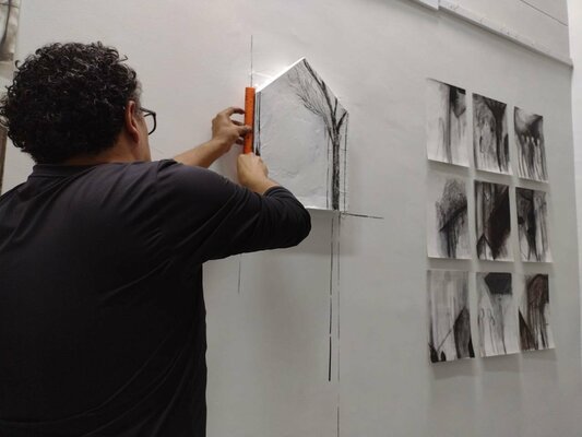 Alejandro Naranjo im Studio