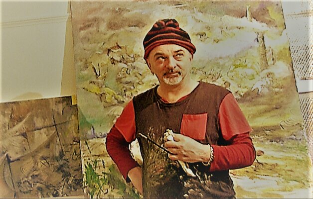 Steve Fraser im Studio