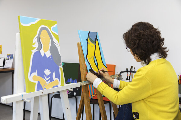 Mia Kim nello studio