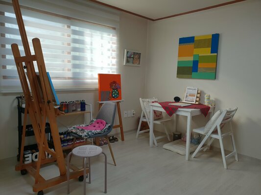Mia Kim nello studio