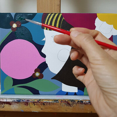 Mia Kim nello studio