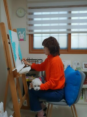 Mia Kim nello studio