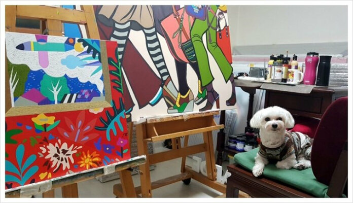 Mia Kim nello studio