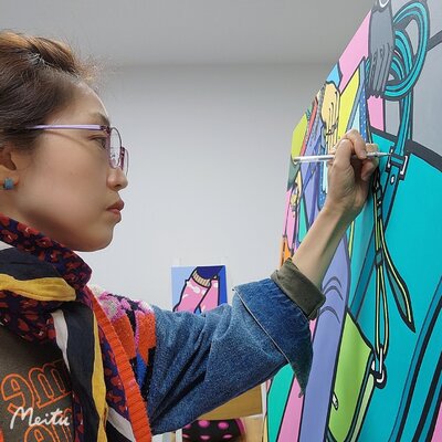 Mia Kim nello studio