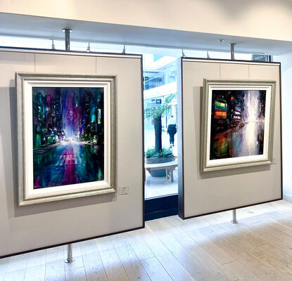 Bozhena Fuchs in the Studio: Painters of Light and Form / Soho Fine Art in Guildford, United Kingdom