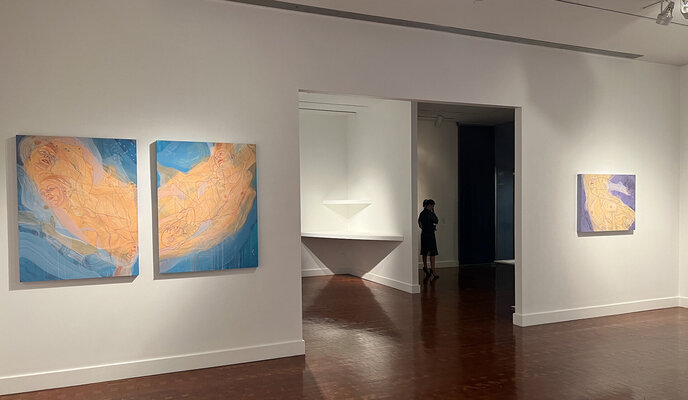 Sol KJOK in de studio: Current Exhibit @ Scandinavia House Gallery, 58 Park Avenue, New York (September 2022)