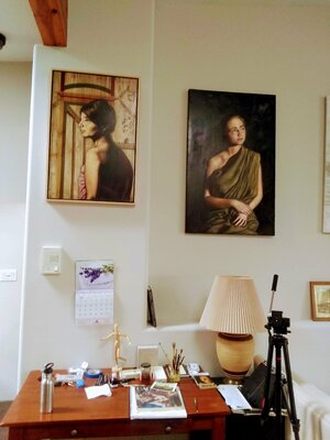 Francisco Benitez en el estudio