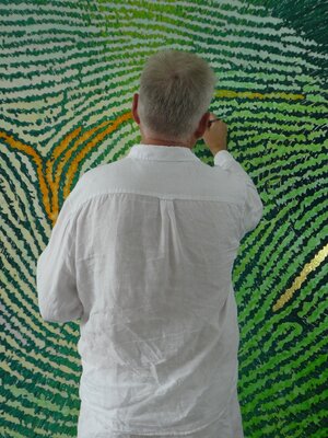 Serge Zalivatski im Studio