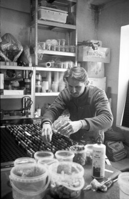 Nazar Symotiuk im Studio