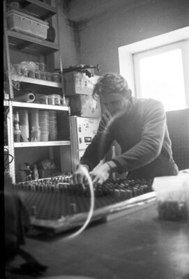 Nazar Symotiuk im Studio