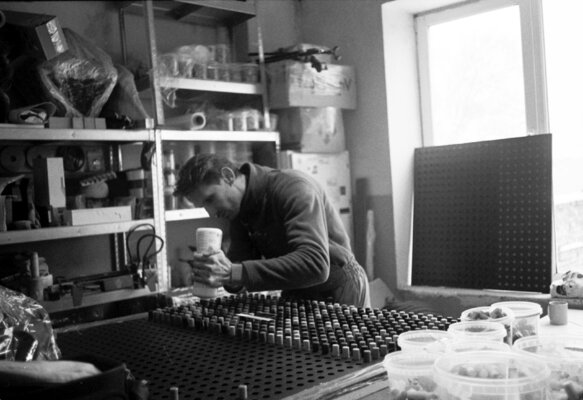 Nazar Symotiuk im Studio