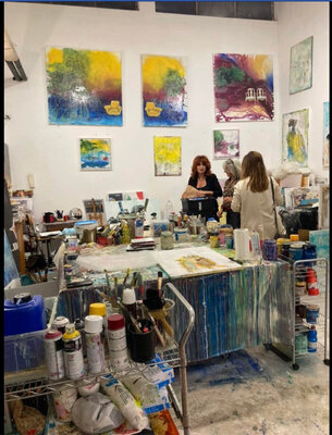 Giusy Lauriola im Studio: Visite a studio