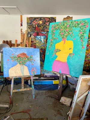 Jon Parlangeli nello studio: Artist and Creator!