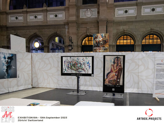 Chiara Abbaticchio in de studio: Swiss Art Expo 5.0