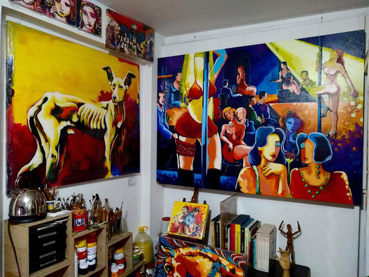 Didier Franco im Studio