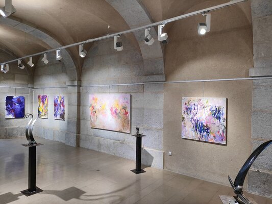 Emily Starck in the Studio: En exposition