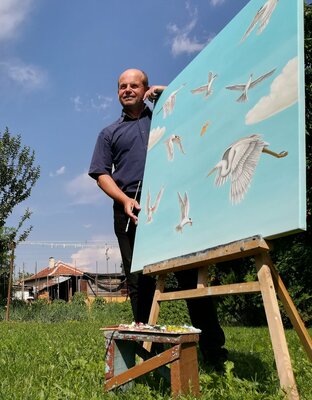Grigor Velev in de studio: Me & My Art