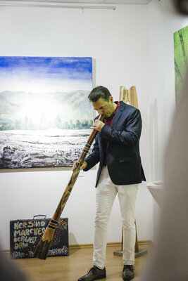 Andreas Garbe in the Studio