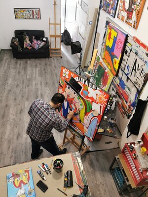 Alessandro Siviglia im Studio