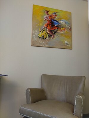 Yutao Ge im Studio