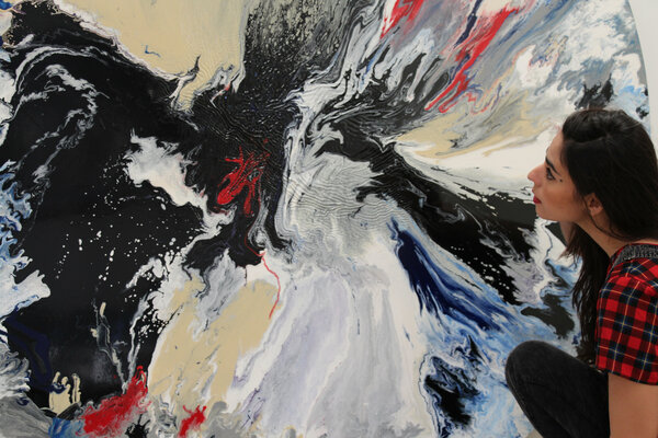 Alexia López Sosa in the Studio