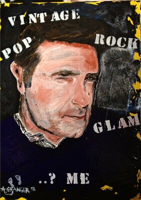 Alain Granger (A.G.R.) en el estudio: Auto portrait de l'artiste qui se cherche