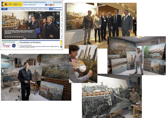 Carlos Arriaga nello studio