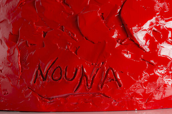 Nouna nello studio