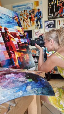 Assunta Cassa im Studio: Il mio studio