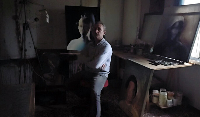 Stefano Mazzolini im Studio