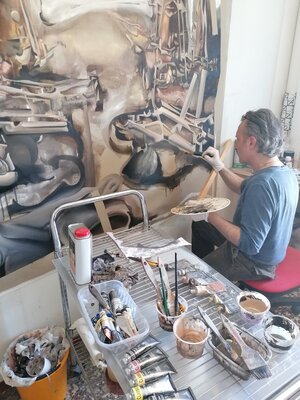 Stefano Mazzolini im Studio