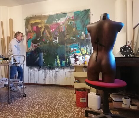 Stefano Mazzolini im Studio
