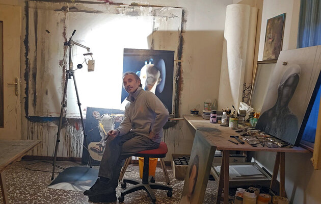 Stefano Mazzolini im Studio