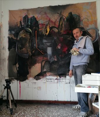 Stefano Mazzolini im Studio