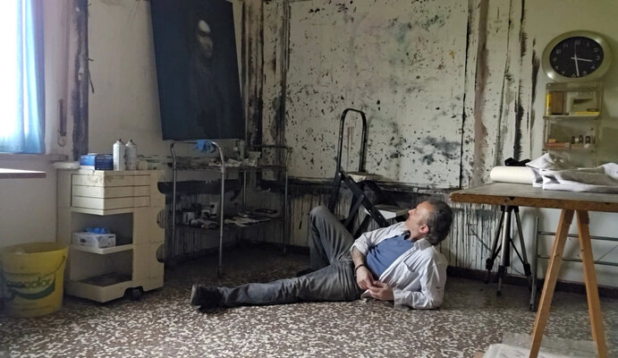 Stefano Mazzolini im Studio
