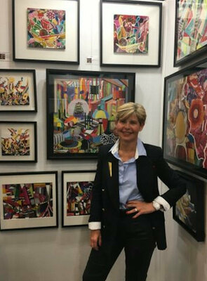 Catherine Sénéchal im Studio: Art Shopping au Carrousel du Louvre !