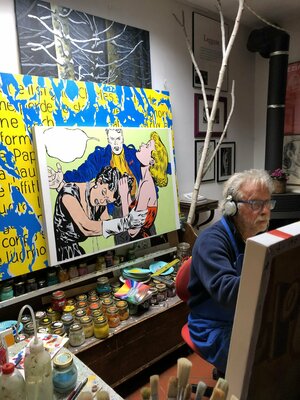 Piero Casarin in the Studio: Al lavoro nella mia casa atelier