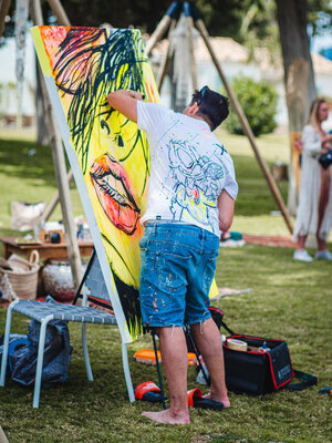 JoGis Art dans le studio