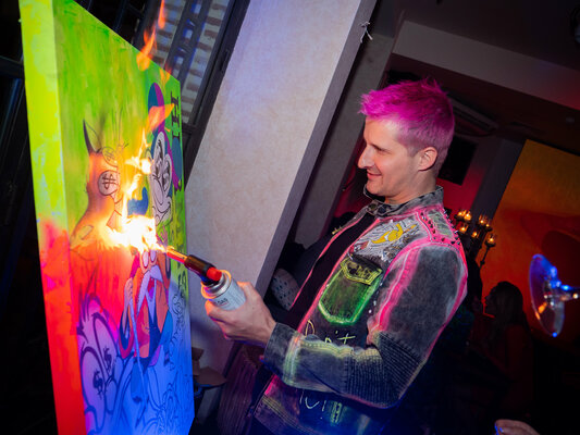 JoGis Art dans le studio