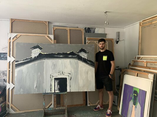 Yaroslav Yasenev im Studio