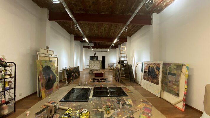 Pablo Kontos nello studio