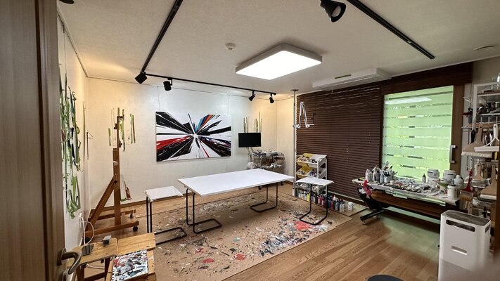Min seok Kang en el estudio: Workroom
