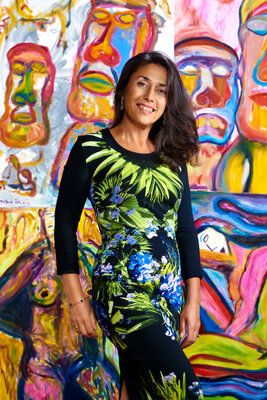 Eva Marc'h im Studio
