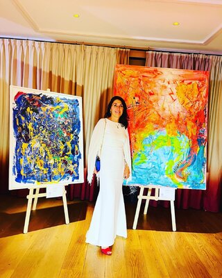 Eva Marc'h im Studio