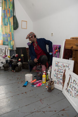 Murad Akbarli en el estudio