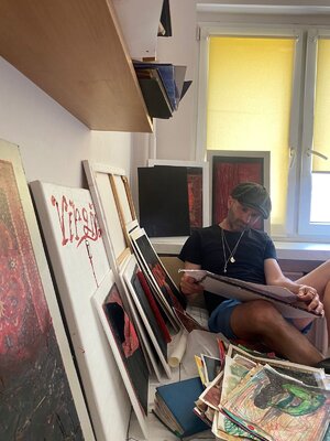 Murad Akbarli en el estudio: In studio. Opole, Poland 2024